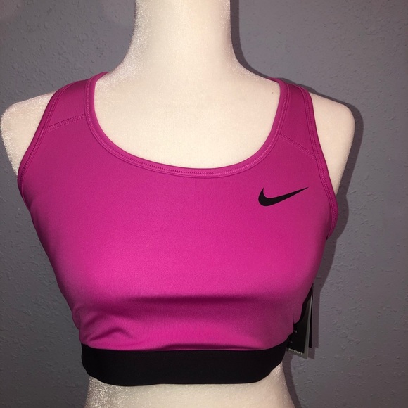 NEW Nike Swoosh Icon Sports Bra - Picture 2 of 7